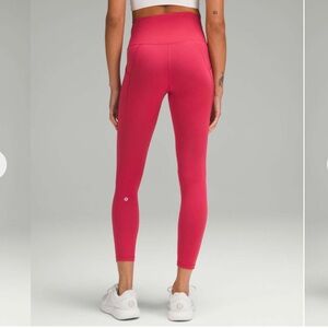 Lululemon Wunder Train High-Rise Tight with Pockets 25"
Vintage Rose  Size 8
